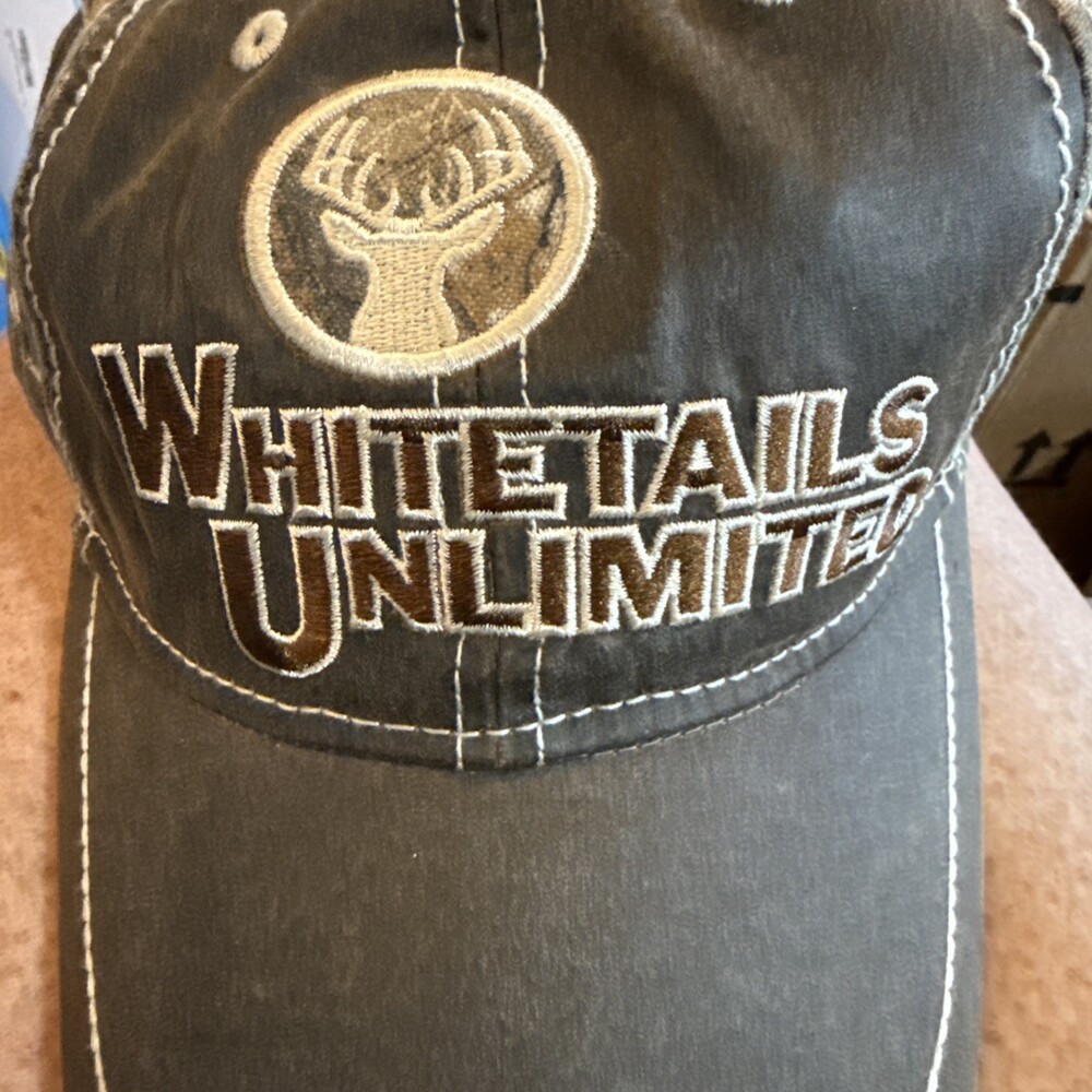 Whitetails Unlimited Storage Bay Wisconsin Hat New